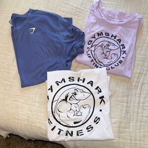 3 Gymshark Shirts